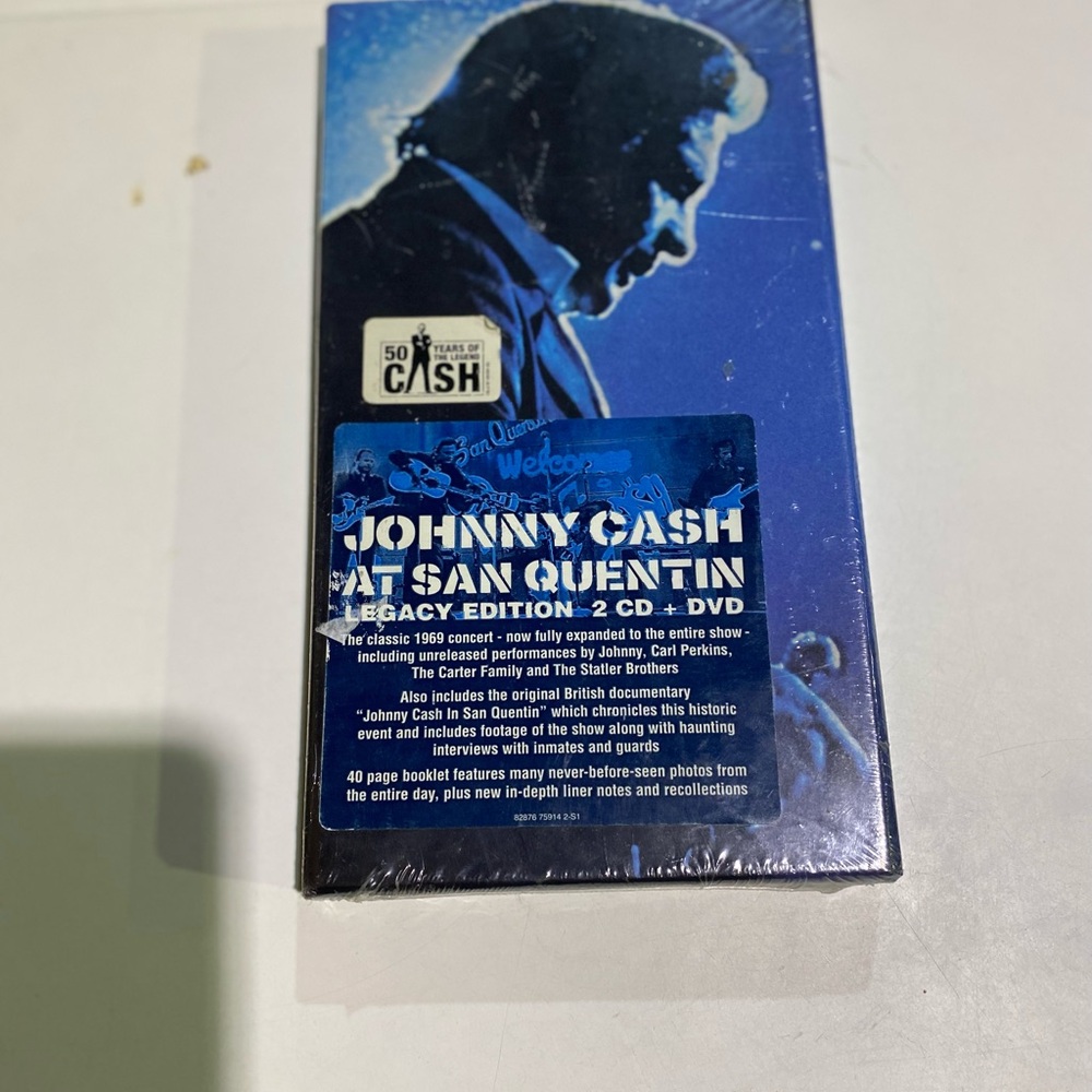 Johnny Cash At San Quentin Legacy Edition 2-CD + DVD
